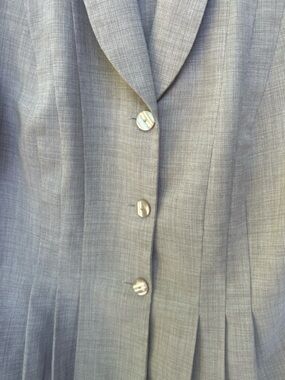 Danny & Nicole 2-Piece Skirt Suit Petite 14P Beige Career Outfit